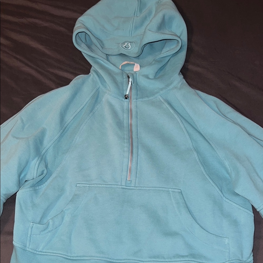 Blue Half-Zip Lulu Scuba